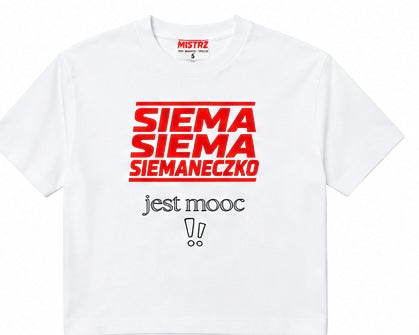 Koszulka z nadrukiem z przodu i z tyłu